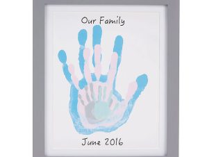 Κορνίζα Για Αποτύπωμα Χεριών Pearhead Our Family Handprint PH-P63024